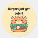 Search for kawaii burger stickers Funny