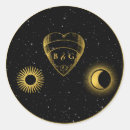 Search for gold sun stickers Gothic