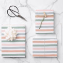 Search for blue and pink striped wrapping paper Birthday