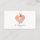 Recherche de maternité cartes visite Aquarelle