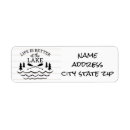 Search for lake house return address labels Relocated