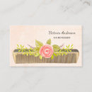 Search for vintage rose business cards Hairdresser