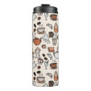 Search for shopping travel mugs Illustration