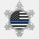 Search for police ornaments America