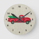 Search for red truck clocks Country