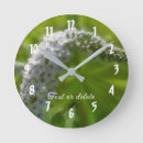 Search for word art clocks Flower