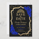 Search for bling save the dates Princess tiara crown
