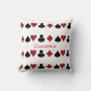 Search for playing cards pillows Suits