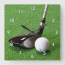 Recherche de club golf horloges Vert