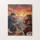 Recherche de samouraïs puzzles Anime