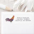 Search for barnyard return address labels Chicken
