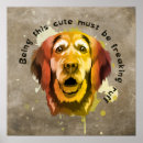 Search for golden retriever posters Dog lover