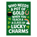 Recherche de st patrick posters Shamrock