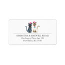 Search for cat return address labels Simple