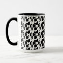 Search for black and white geometric mugs Geometry