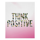 Search for think positive posters Positivity