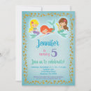Recherche de sirène blonde invitations Fille mermaid