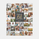 Search for 60th birthday blankets Sixty