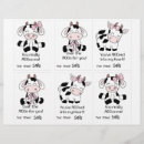 Search for cows business stationery Cute