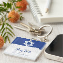 Search for hanuka square keychains Star of david