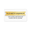 Search for faux return address labels Watercolor