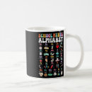Search for cute alphabet mugs Back to school