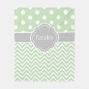Search for light mint green blankets Polka dots