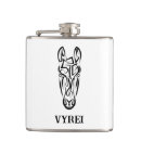 Search for horse flasks Black and white