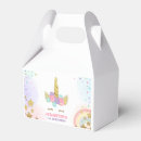 Search for unicorn favour boxes Rainbow