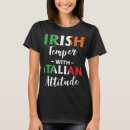 Search for irish italian tshirts Attitude