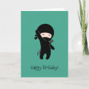 Search for ninja birthday cards Japan
