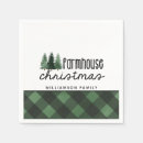 Search for farmhouse christmas napkins Buffalo plaid
