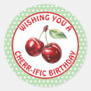Search for red cherry fruit stickers Cute