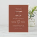 Search for cinnamon wedding invitations Simple