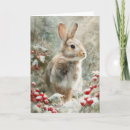 Search for rabbit christmas cards Bunny