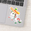 Recherche de licorne rouge autocollants Vert