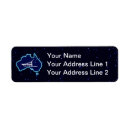Search for dog snow return address labels White