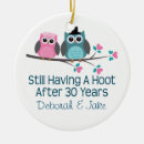 Search for 30th wedding anniversary ornaments 30 year anniversary