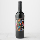 Search for funny cartoon wine labels Merry christmas