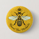Search for bumble bee buttons Honeycomb