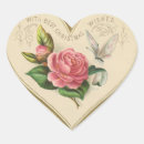 Search for vintage victorian rose stickers Heart