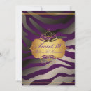 Search for zebra sweet 16 invitations Quince