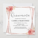 Search for white and gold quinceanera invitations Elegant