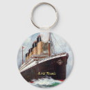 Search for ocean liner keychains Titanic