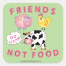 Search for friends not food stickers Vegetarian