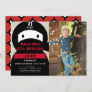 Search for karate birthday invitations Black