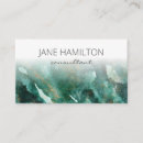Search for green emerald gold business cards Modern