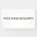Search for required Face mask required