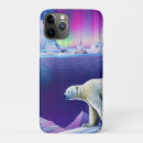 Search for polar bear iphone cases Northern lights