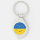 Search for heart shaped flag keychains Blue